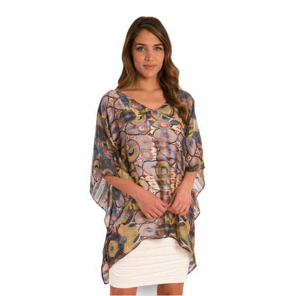 Kaleidoscope ladies evening outlet tops